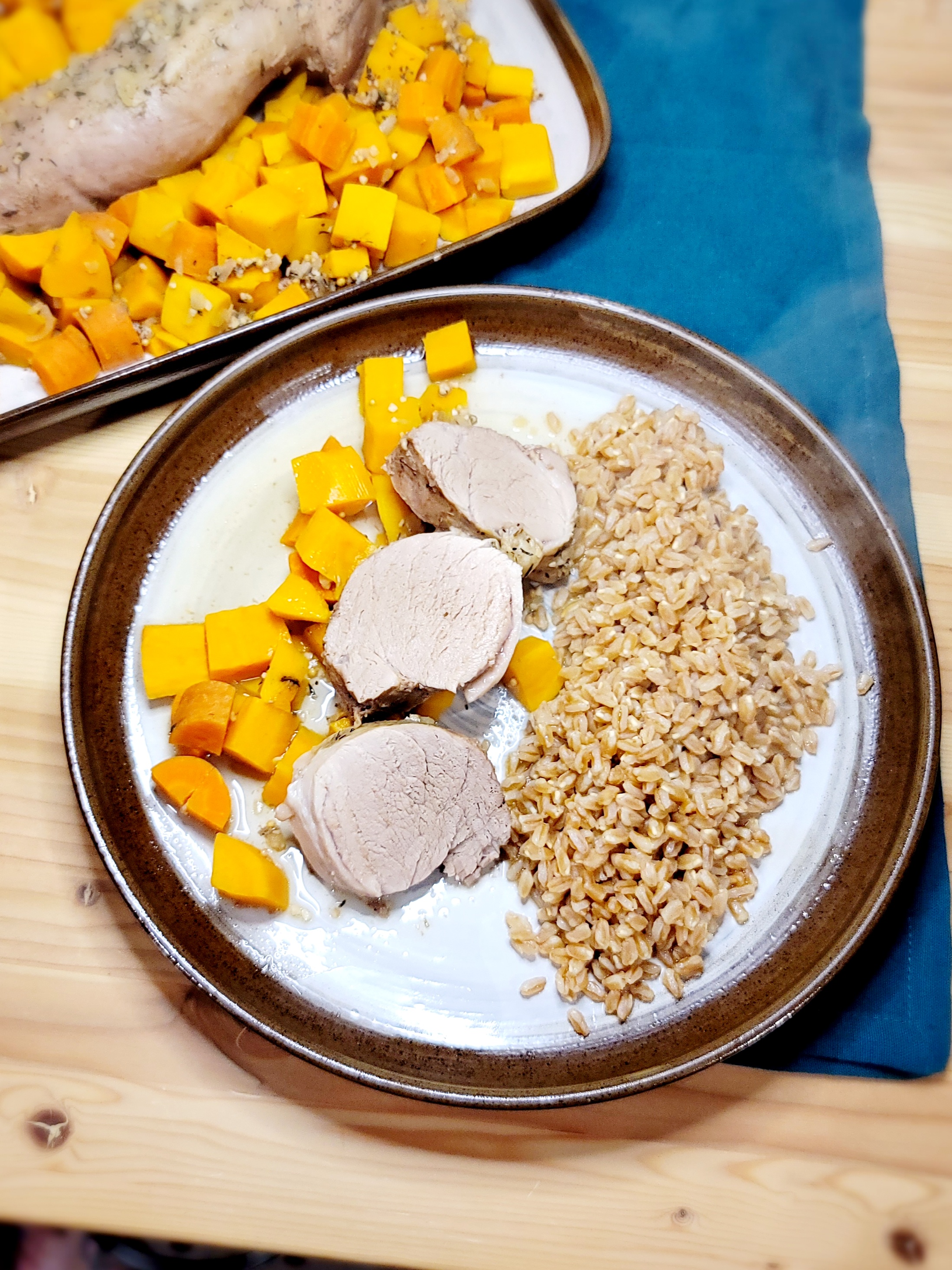 Beer Braised Pork & Sweet Potatoes