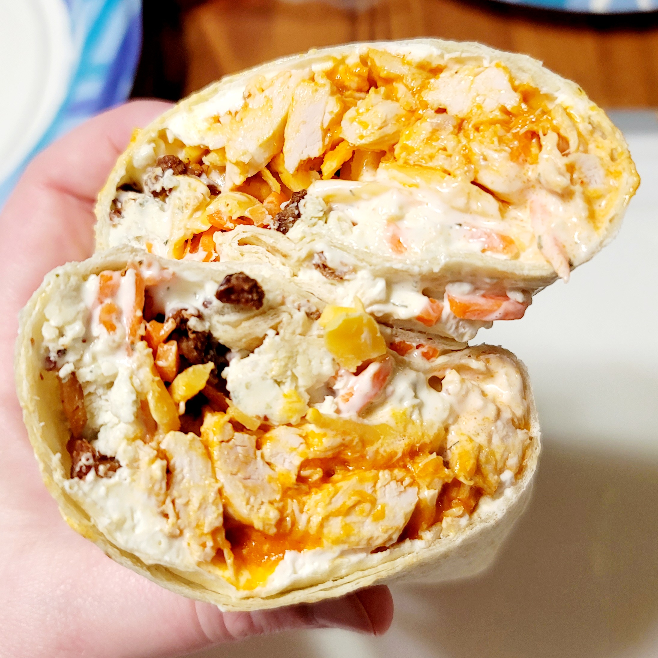 Buffalo Chicken Wraps