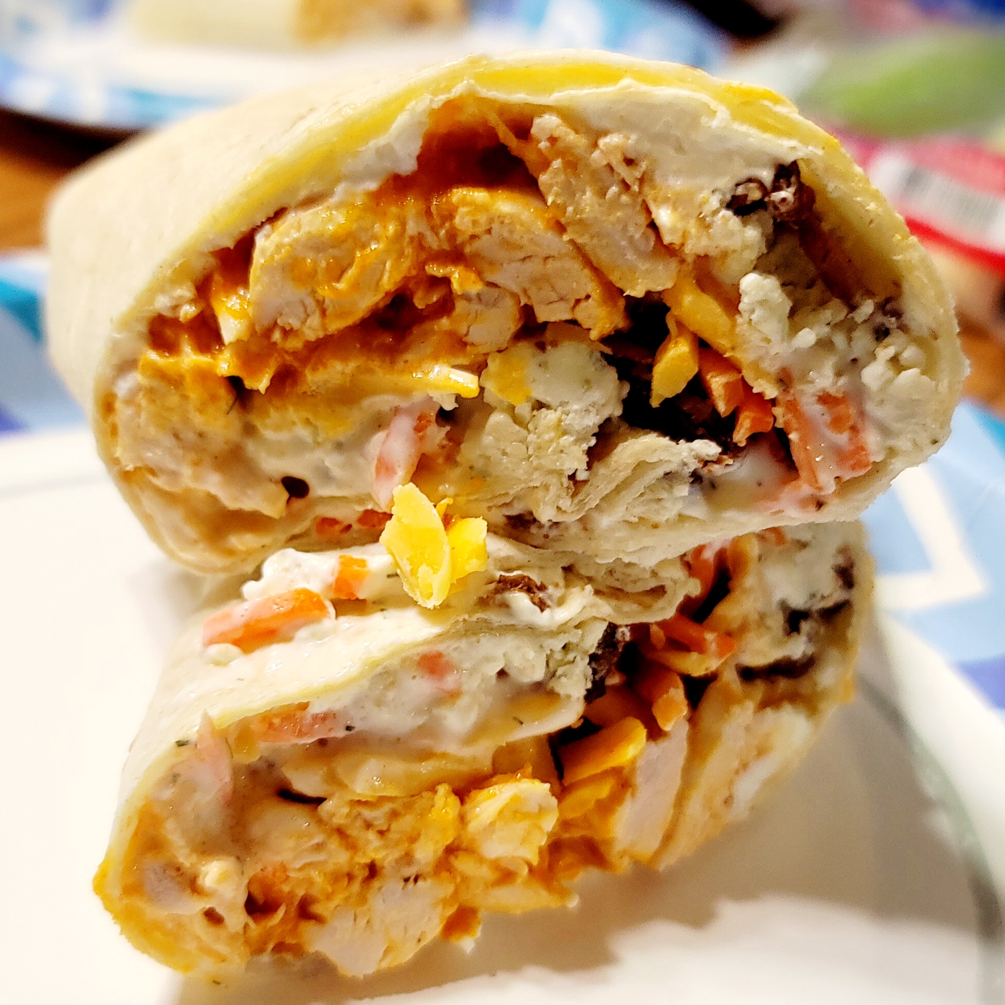 Buffalo Chicken Wraps