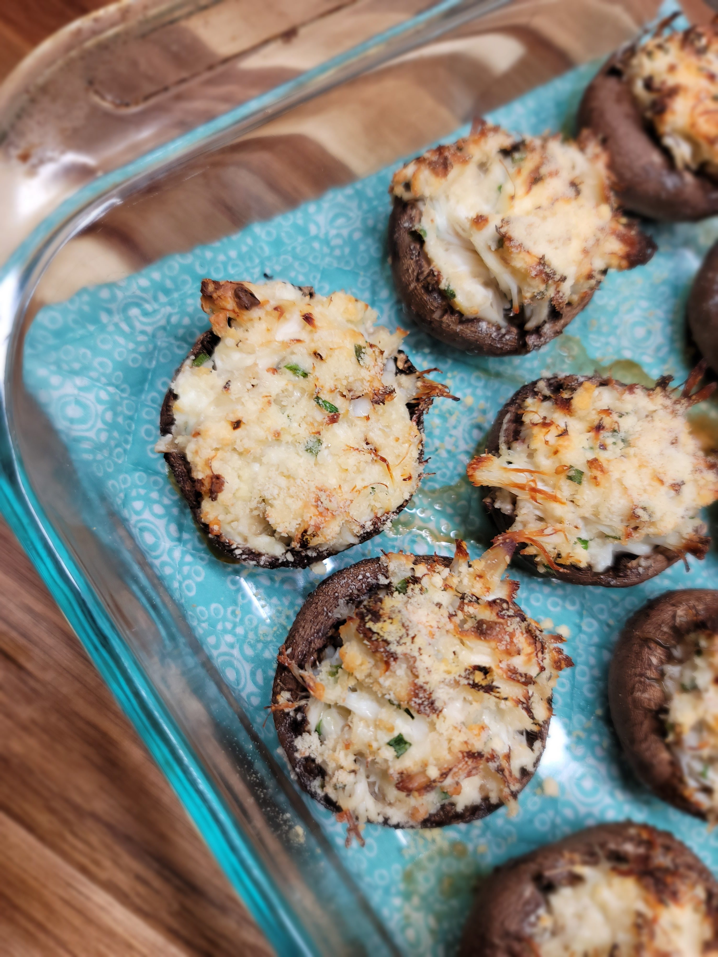 Crab Stuffed Mushrooms