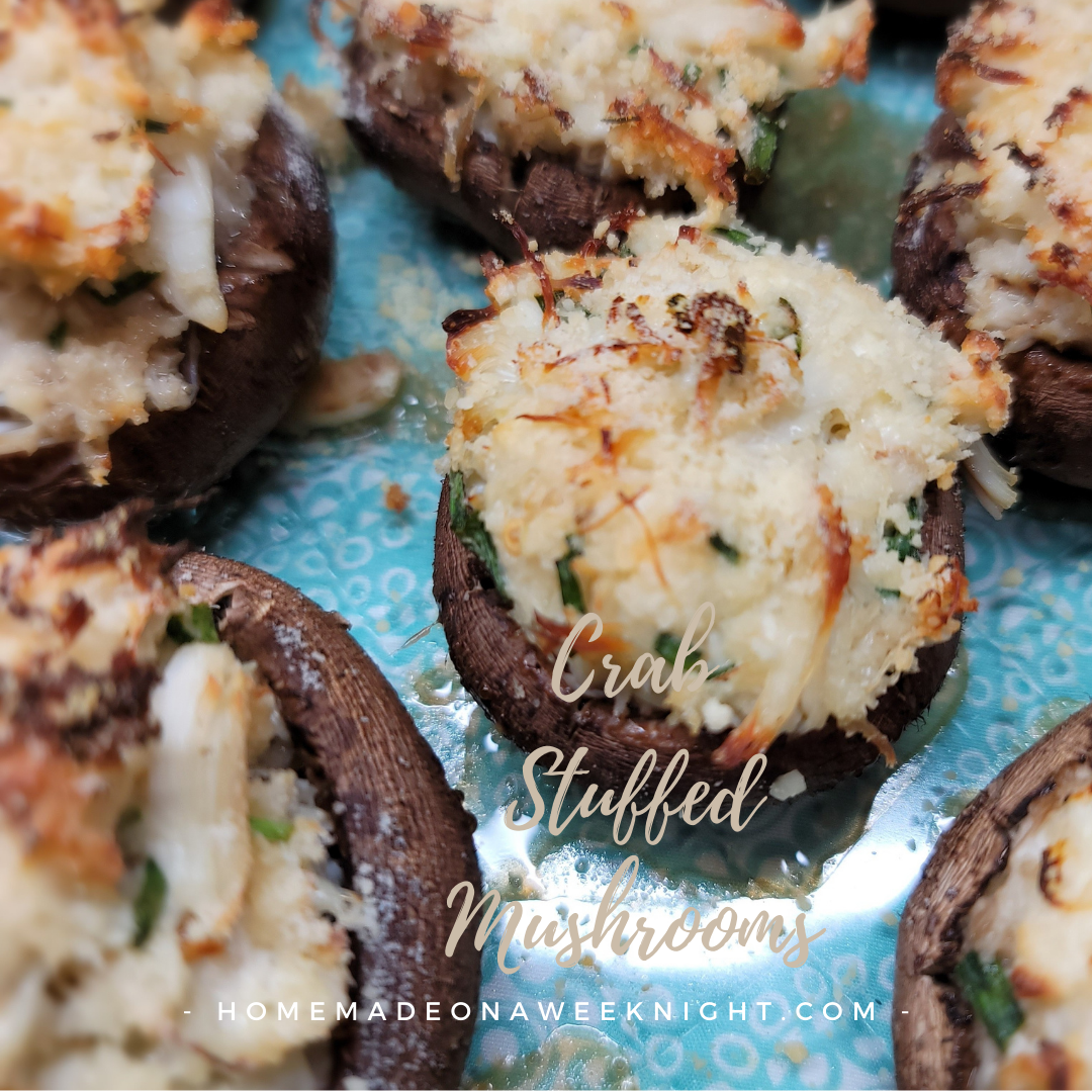 Crab Stuffed Mushrooms