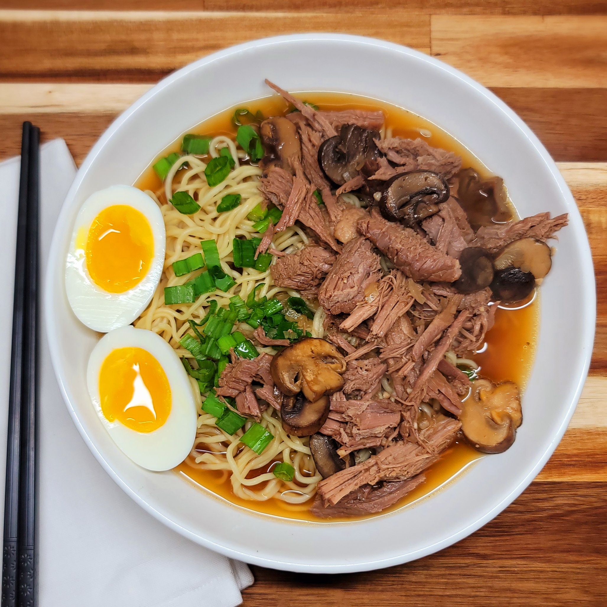 Slow Cooked Beef Ramen