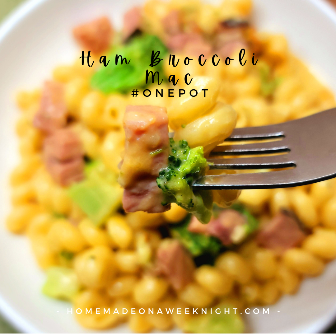 Ham Broccoli Mac