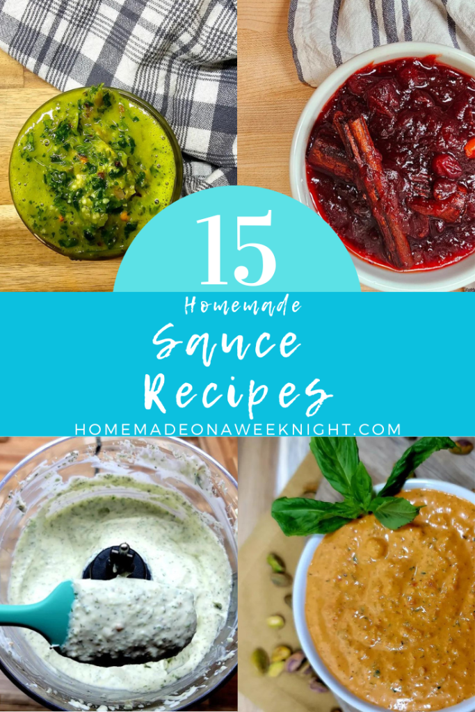 15 Homemade Sauce Recipes