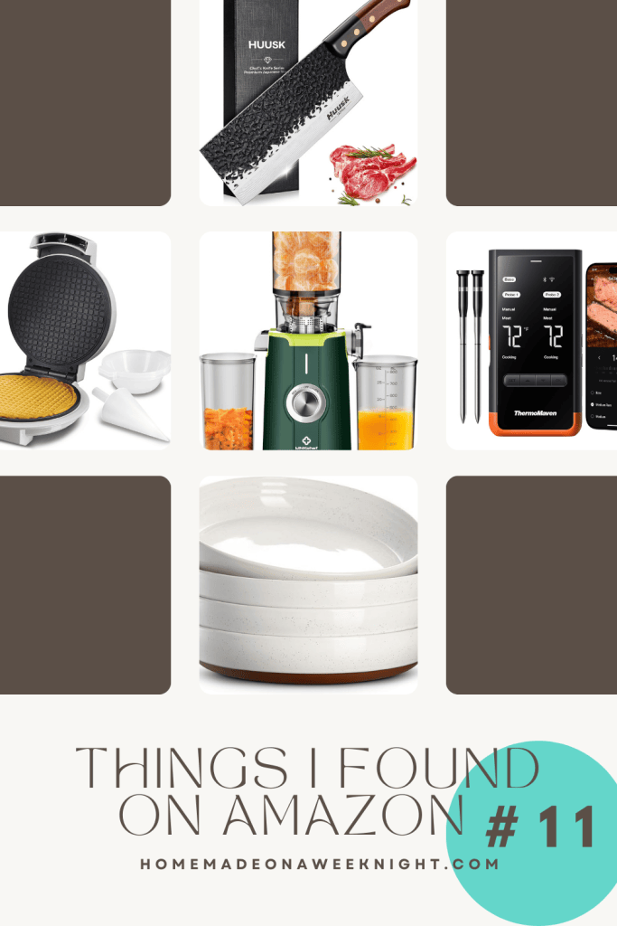 Things I Found on Amazon - #11 - Homemade on a Weeknight